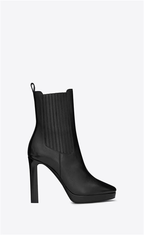 ysl hall chelsea|Hall Chelsea Ankle Boots In Leather In 1000 .